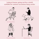 FilmHOO Valentines Day Gifts for Her Wife Fuzzy Socks for Women Cozy Fluffy Warm Socks Birthday Galentines Day Gifts - Image 3