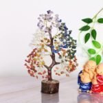 YATSKIA Chakra Crystal Tree - Handmade Healing Crystal Trees with 7 Chakra Stones | Tree of Life for Meditation | Feng Shui | Birthday Gift for Woman | Gifts for Women | Home Decor | Office Decor - Image 4