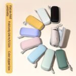 UPF50+ Mini Travel Sun Umbrella for Purse With Case,Small Compact UV Umbrella Protection Sun,Lightweight Portable Parasol Windproof for Women Men Kids - Image 3