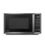 TOSHIBA EM131A5C-BS Countertop Microwave Ovens 1.2 Cu Ft, 12.4" Removable Turntable Smart Humidity Sensor 12 Auto Menus Mute Function ECO Mode Easy Clean Interior Black Color 1000W - Image 3
